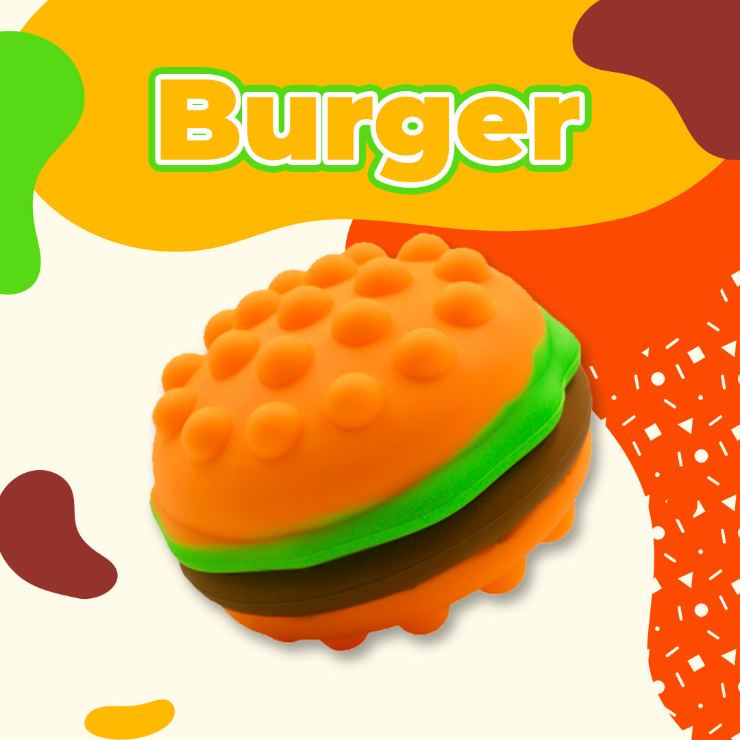 3D Burger Stress Balls