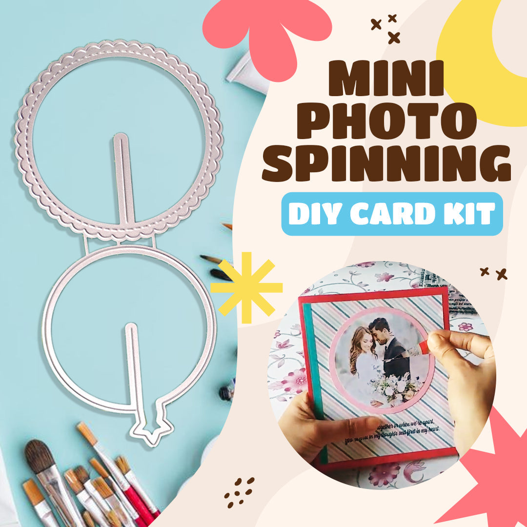 Mini Photo Spinning DIY Card Kit