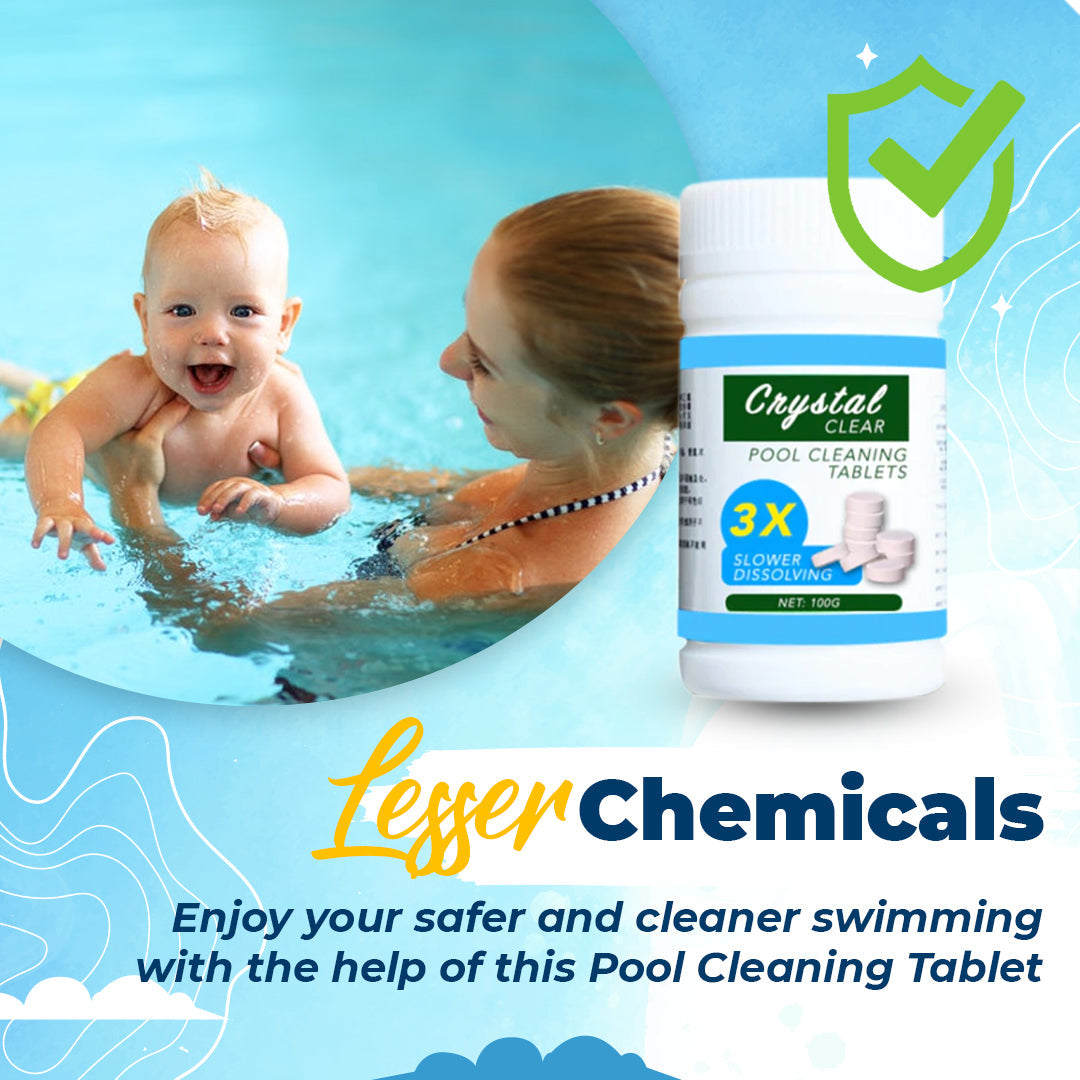 Swimming Pool Cleaning Tablet (100 PCS)