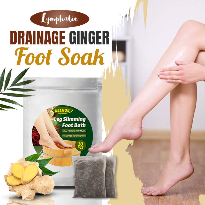 Lymphatic Drainage Ginger Foot Soak