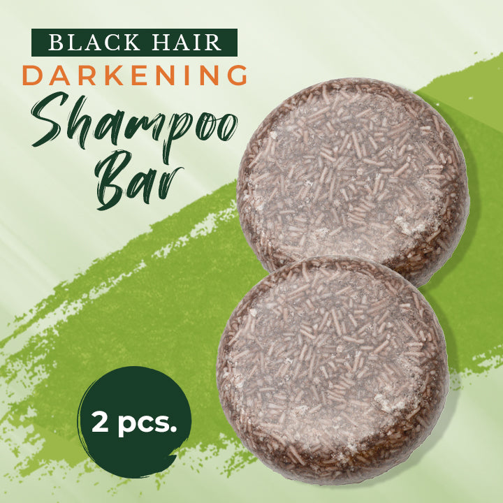 Black Hair Darkening Shampoo Bar