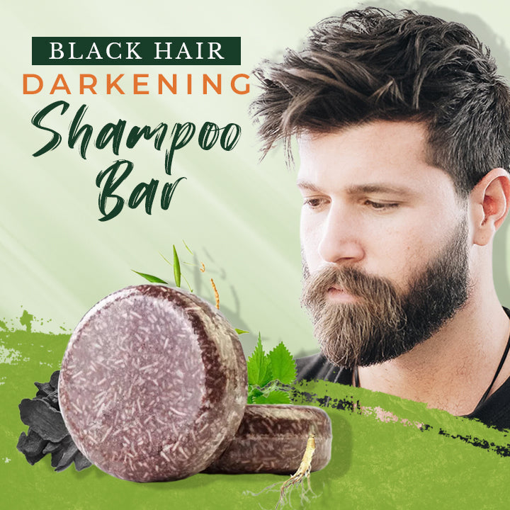 Hot Sale - Black Hair Darkening Shampoo Bar