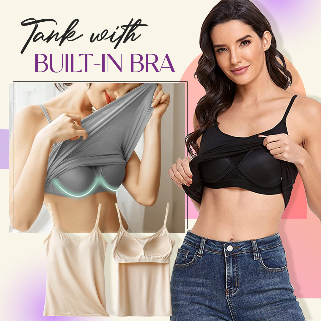 Tank With Built-In Bra