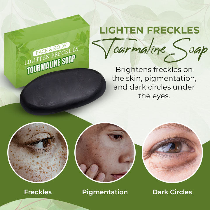 Face & Body Lighten Freckles Tourmaline Soap