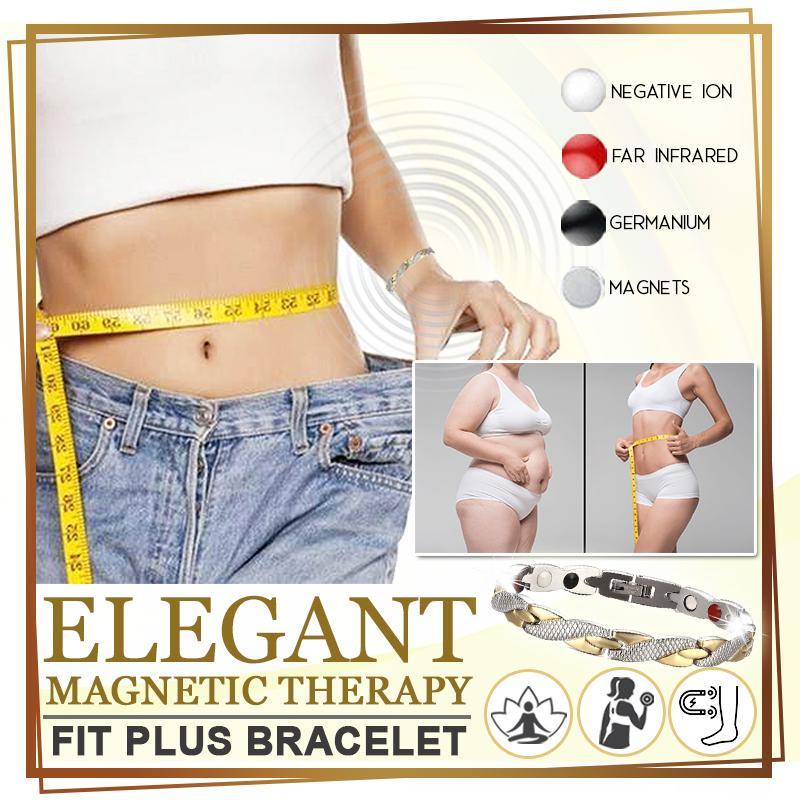 Elegant Magnetic Therapy Bracelet 1668 Silver 1pc ✨ USD$19.97 